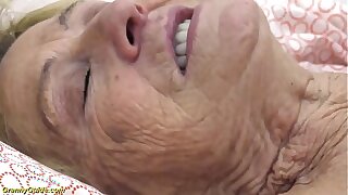 sexy 90 years aged granny gets guestimated fucked